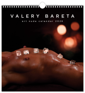 Kalender aktikunst Valeri Bareta 2026, art