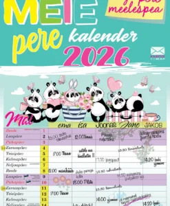 MEIE PERE KALENDER 2026
