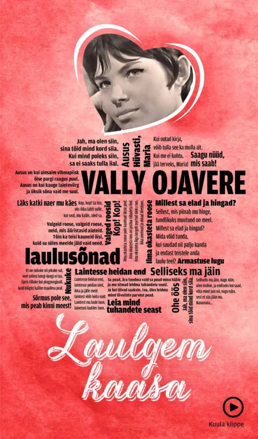 Laulgem kaasa. Vally Ojavere laulusõnad