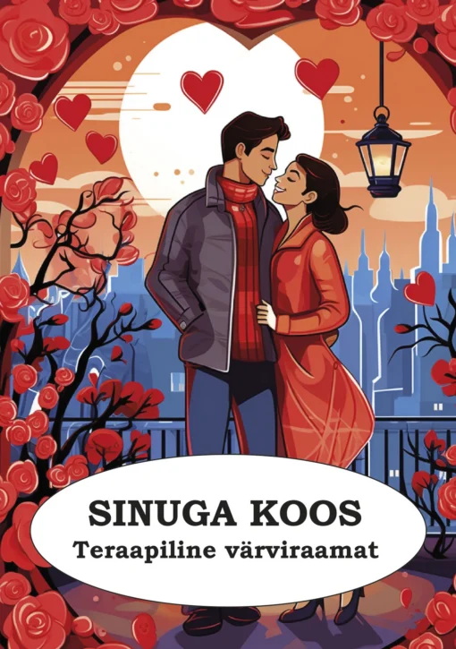 Sinuga koos. Teraapiline värviraamat