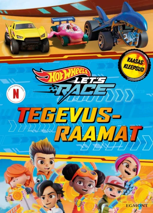 Hot Wheels. Let's race. Tegevusraamat