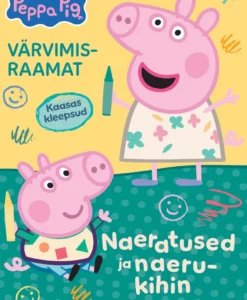 Põrsas Peppa. Värvimisraamat. Naeratus ja naerukihin