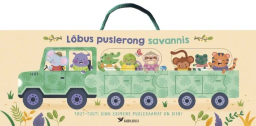 Lõbus puslerong savannis
