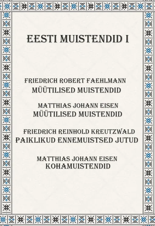 Eesti muistendid I