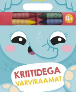 Kriitidega värviraamat. Elevant