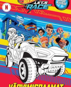 Hot Wheels. Värvimisraamat. Let's Race