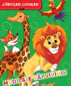 Lõbusad loomad. Mudilase värvivihik