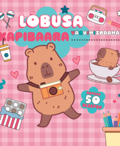 Lõbusa kapibaara värvimisraamat