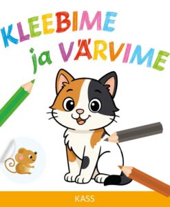 Kleebime ja värvime. Kass