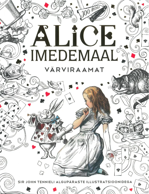 Alice Imedemaal.Värviraamat